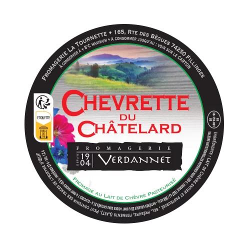Etiquette Sèche Chevrette - Découpe personnalisée