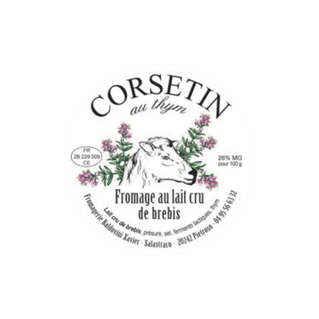 Disque Fromage de Corse