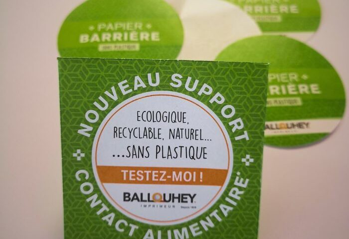 Nouveau papier recyclable pour le contact direct des aliments