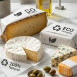 Papier écologique feuille d'emballage et étiquette sèche