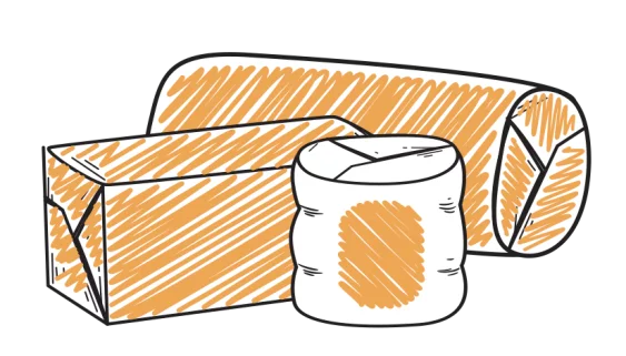 Vos papiers d'emballage, suivant votre besoins Ballouhey Imprimeur vous accompagne.