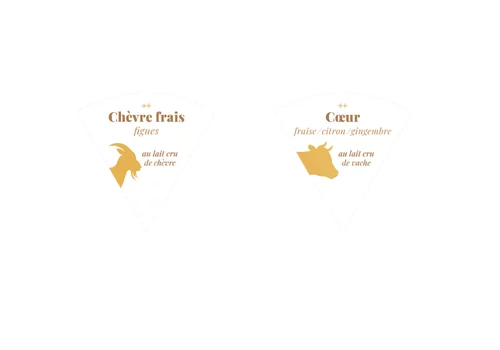 Pics plateau pour fromage en contact direct avec l'aliment