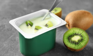 Photo 1 pot de yaourt kiwi